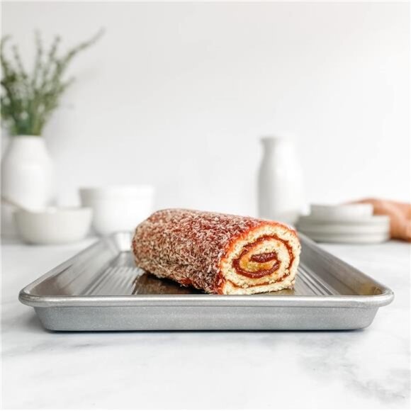 Pan Bakeware Half Sheet Pan, Warp Resistant Nonstick Baking Pan, Made inthe USA - Picture 4 of 7